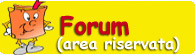 Forum - Area riservata, accesso attraverso nome utente e password
